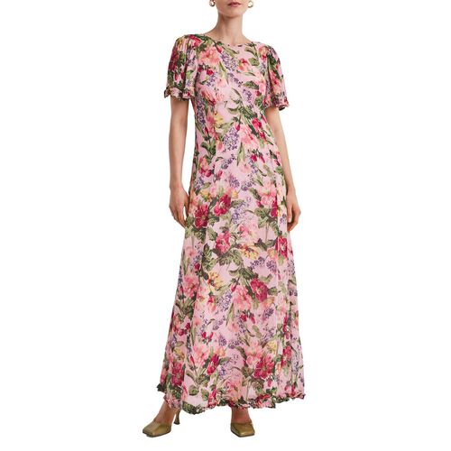 byTiMo Dotted Georgette Maxi Dress
